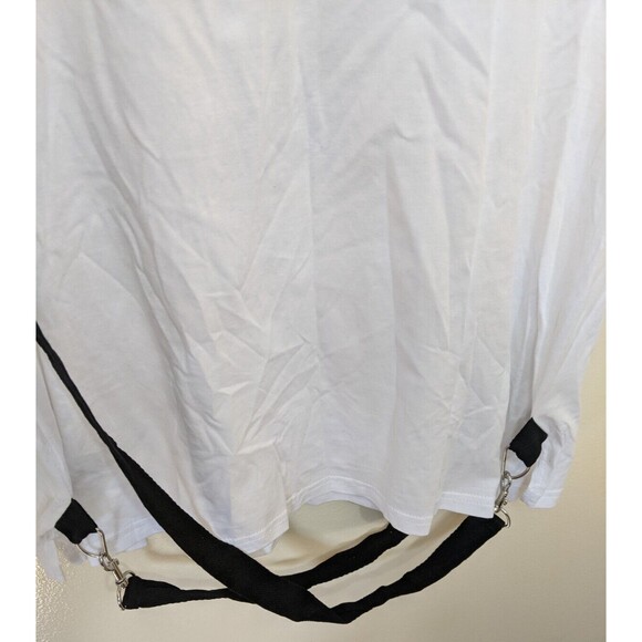 Dolls Kill Current Mood Tormented Teddy Graphic T-Shirt Tunic Medium - Picture 7 of 13